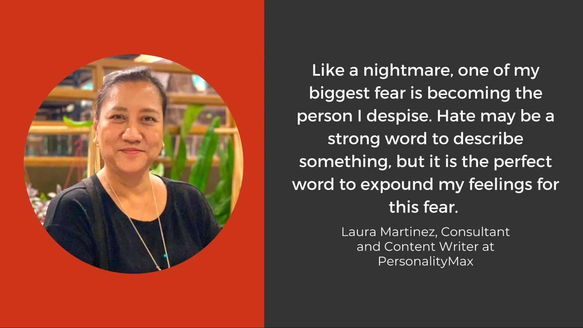 Laura Martinez, PersonalityMax